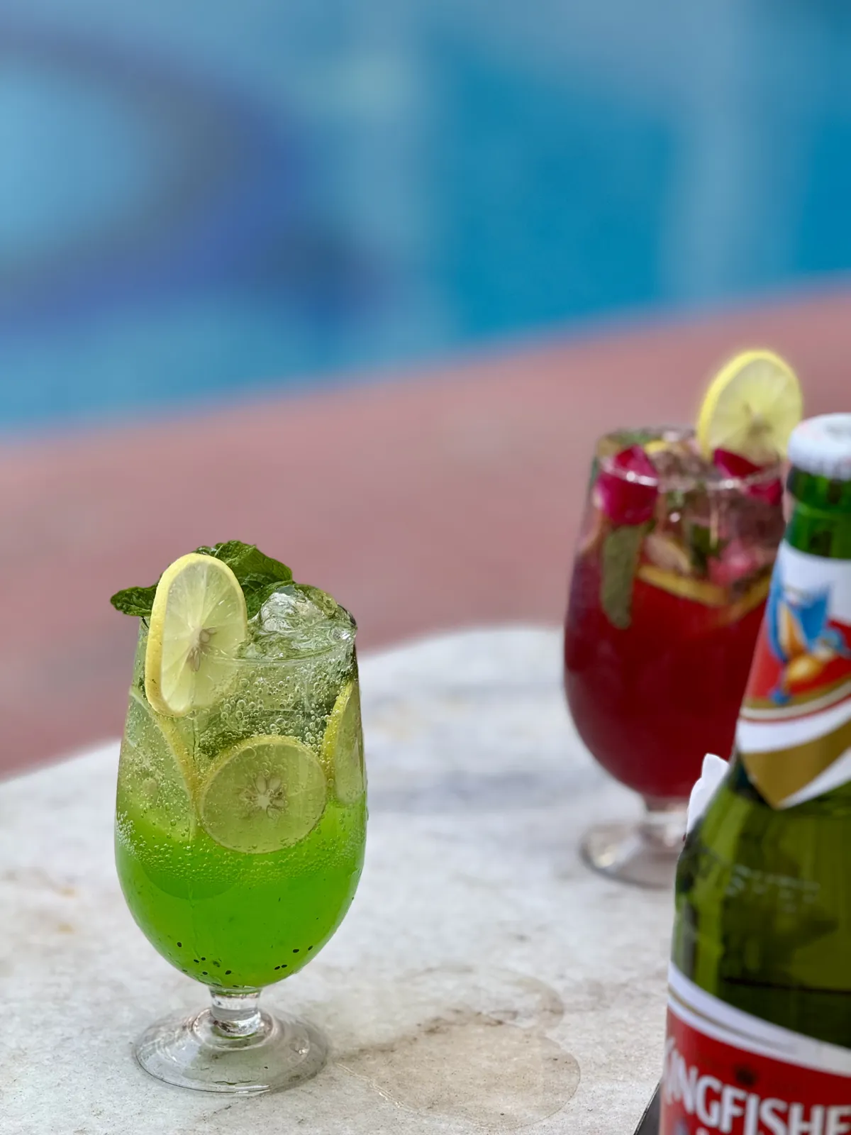 Refreshing Pool Water